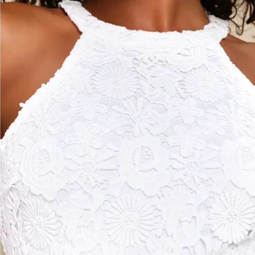 Lulu’s
Love Poem Ivory Lace Mini Dress - Picture 4 of 9